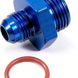 AN Male to AN Male O‑Ring Fitting Fragola Aluminum-0