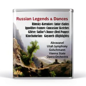 Alto Classical Dance CD English Language 2022 Release-0